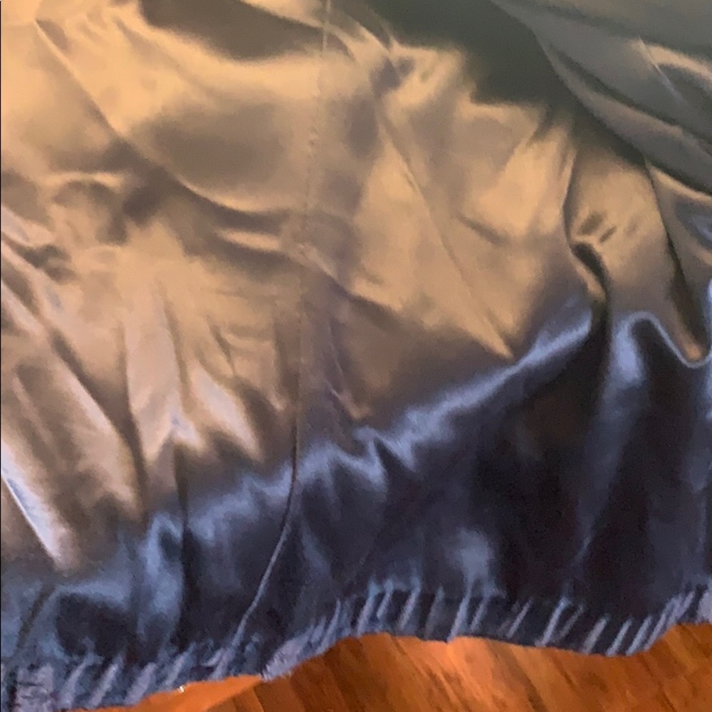 Navy blue double breasted wool coat - Picture 8 of 8